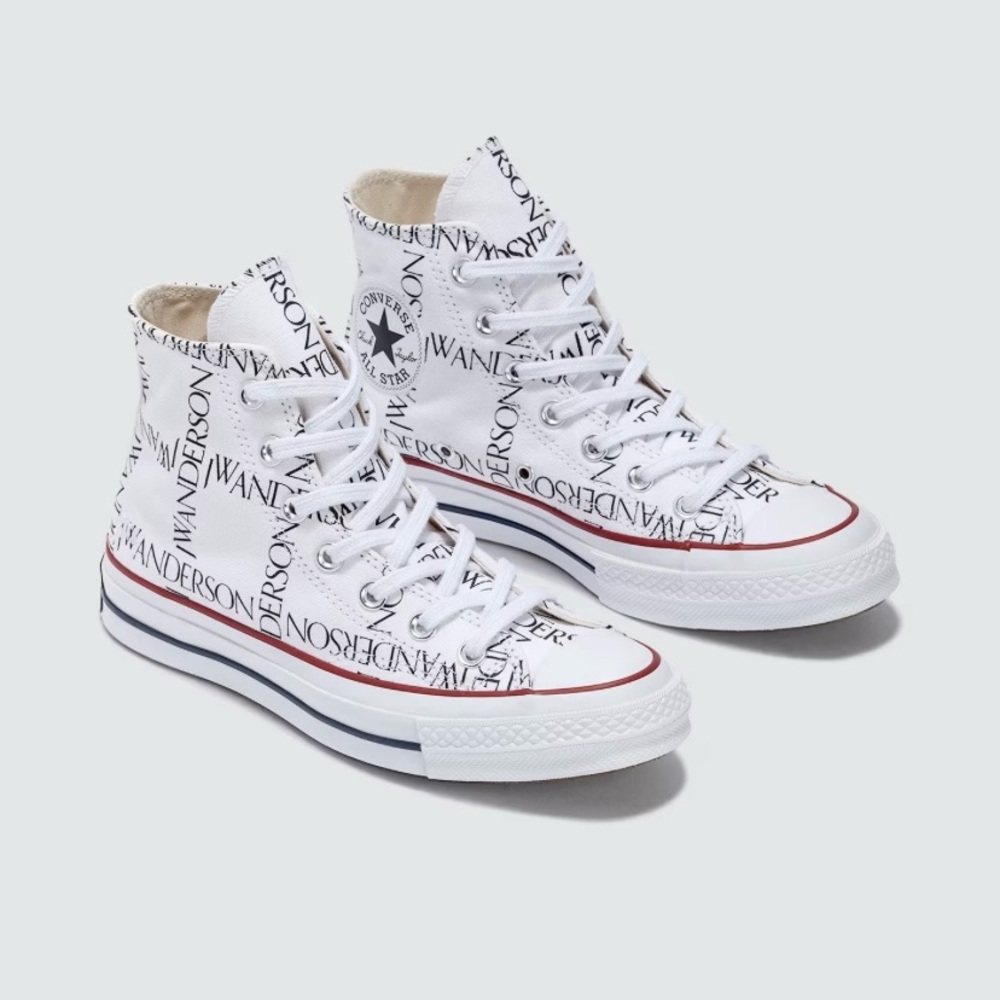 JW Anderson X Converse Chuck 70 Hi sneaker white black